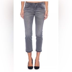 Current/Elliott The Cropped Straight jean